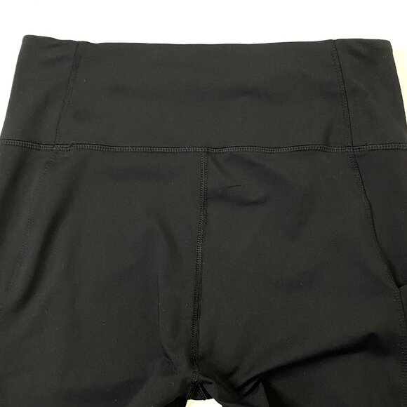 Eddie Bauer Womens Trail Tight Leggings Athletic Pants size Medium Pockets Black - Picture 7 of 11